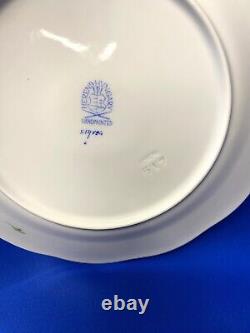 Herend Porcelain Handpainted Blue Garland Dinner, Soup And Dessert Plates (pbg)