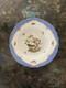 Herend Rothschild Bird Blue Border Dinner Plate Mint Condition 9.5