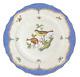 Herend Rothschild Bird Dinner Plate Blue #5