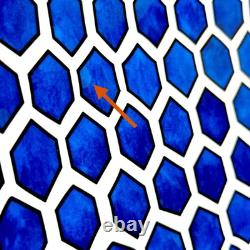 Hermes Bleus d'Ailleurs Rare Presentation Dinner Plate Cobalt Blue Porcelain