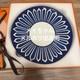Hermes Blue Daile Dinner Plate 1 From Japan