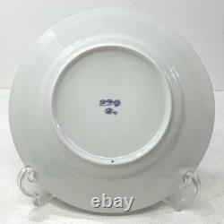 Hermes Chaine d'Ancre Dinner Plate Blue Porcelain 27.5cm France