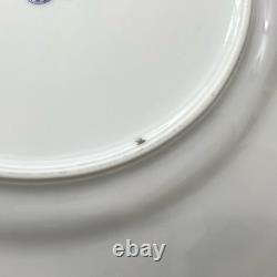 Hermes Chaine d'Ancre Dinner Plate Blue Porcelain 27.5cm France