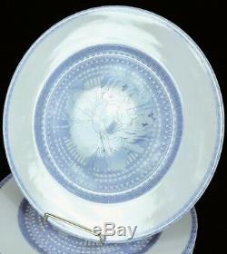 Hermes Les Pivoines Blue Dinner Plate(s) 10 Limoges Authentic MINT (4 Avail)