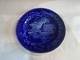Historical Staffordshire Blue Transfer Dinner Plate Mitchell And Freemans Boston
