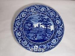 Historical Staffordshire Dinner Plate City Hall New York By Ridgway 1825