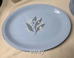 Homer Laughlin Skytone Blue Stardust China Set Service for 6 39 Pieces