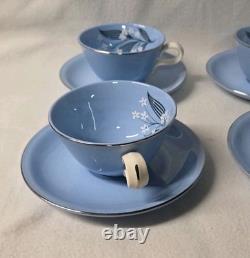 Homer Laughlin Skytone Blue Stardust China Set Service for 6 39 Pieces