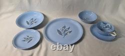 Homer Laughlin Skytone Blue Stardust China Set Service for 6 39 Pieces