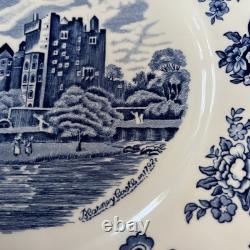 JOHNSON BROTHERS NWOT Old Britain Castles Blarney Blue Dinner Plates Set Of 8