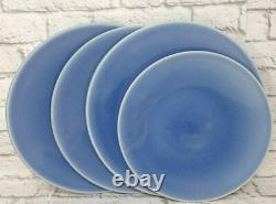 Jars Dinnerware Tourron Natural Presentation Plates/Dinner Plate, 4 pieces, Blue