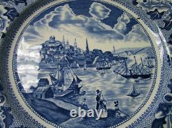 Johnson Bros Historical Chicago, N Y, Boston Soup Dinner Plates Oval Tray Pick