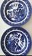 Johnson Brothers Blue Willow Design 11 Dinner Plates Set Of Six New