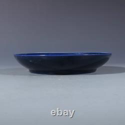 Just $149.99! A Chinese Blue-glazed Dinner Plate From Qing QianLong Marked 7.8in