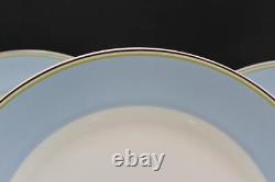 Kate Spade Lenox Market Street Collection Blue Set of 4 Dinner Plates 11 3/8