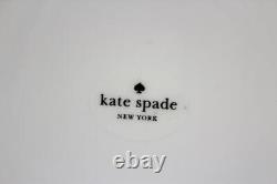 Kate Spade Lenox Market Street Collection Blue Set of 4 Dinner Plates 11 3/8