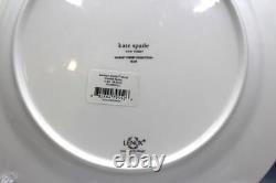 Kate Spade Lenox Market Street Collection Blue Set of 4 Dinner Plates 11 3/8