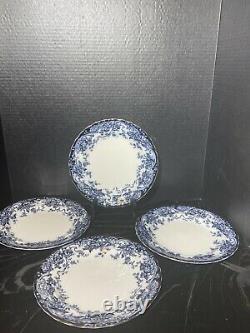 Keeling Chatsworth China Set Of 4 9 1/2 Plates