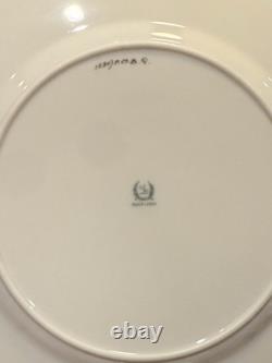 LENOX (Green Mark) COBALT & SILVER Embossed DINNER PLATE # 1830 Z 67 B Q HTF