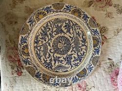 Late 19th c. Minton Blue And White Gold Humber 10 Dinner Plates