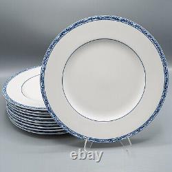 Lauren Ralph Lauren Mandarin Blue Dinner Plates Set of 10 10 3/4