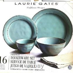 Laurie Gates Valencia 16-piece Dinnerware Set, Stoneware