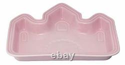 Le Creuset Plate Baby Lunch Plate (Castle) Milky Pink Heat and Cold Resistant MW