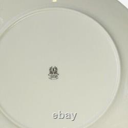 Lenox China Dinner Plate Carolina Blue Flowers Pattern 10 3/4 Gold Label USA