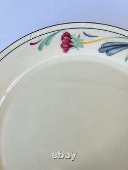 Lenox Chinastone Poppies On Blue Dinner Plates 10.75 Set of (12)