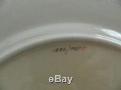 Lenox Fine China Lowell Colbalt Blue Gold Encrusted 10 1/2 Dinner Plate 9-2