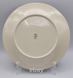 Lenox Holiday Dimension Dinner Plates 10 5/8 Diameter Set of 6 READ BLUE