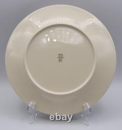Lenox Holiday Dimension Dinner Plates 10 5/8 Diameter Set of 6 READ BLUE