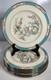 Lenox Plum Blossoms Dinner Plate Blue Bird Branches Silver Trim 10.5Set of 8
