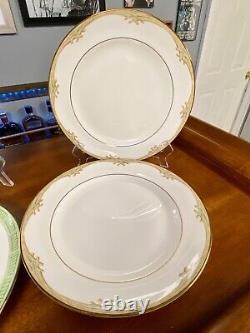 Lenox Set (8 Lot) Dinner Plates British Colonial Tradewind Chuck Fischer 11.25