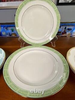 Lenox Set (8 Lot) Dinner Plates British Colonial Tradewind Chuck Fischer 11.25