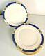 Lenox gold and blue rim with bouquet of flowers dinner plate set of 12