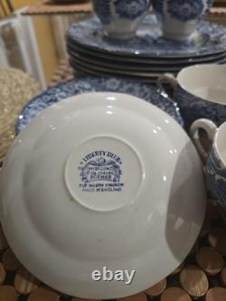 Liberty Blue Historic Colonial Scenes ironstone dishes