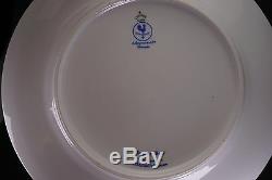 Limoges Ceralene Raynaud MORNING GLORY Ring Two Large 10 3/4 Dinner Plates A