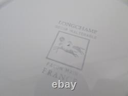 Longchamp France Blue Moustiers 10 1/4 Dinner Plate