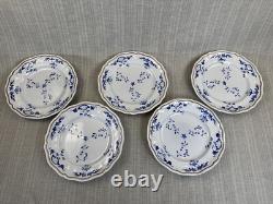 Longchamp France Normandie Ceramic Plates Bowls Set of 25 Pieces Hand Painted