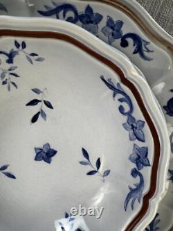 Longchamp France Normandie Ceramic Plates Bowls Set of 25 Pieces Hand Painted