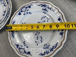 Longchamp France Normandie Ceramic Plates Bowls Set of 25 Pieces Hand Painted
