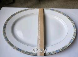Lot Of 1920s Noritake Porcelain Set Dinner Plate, Cover Dish, Large Oval Platter
