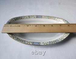Lot Of 1920s Noritake Porcelain Set Dinner Plate, Cover Dish, Large Oval Platter