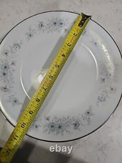 Lot Of 6 Noritake Inverness Pattern # 6716, 10.5 Inch Floral Dinner Plate