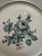 Lot Royal Tattau Dawn Rose China. Celadon Porcelein. Platinum Trim. Celadon