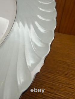 Lot Royal Tattau Dawn Rose China. Celadon Porcelein. Platinum Trim. Celadon