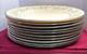 Lot of 10 Lenox Windsong Dinner Plates 10-5/8 USA Blue Floral Platinum Trim
