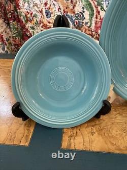 Lot of 16 pieces Vintage GENUINE FIESTAWARE Homer Laughlin China Co Turquoise