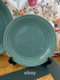 Lot of 16 pieces Vintage GENUINE FIESTAWARE Homer Laughlin China Co Turquoise